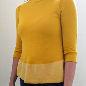 Anthropologie Angel of the North Anthropologie size XS gold sweater